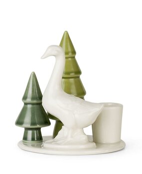 Dottir Nordic Design Dottir Winter Stories Goose Candlestick Dottir Nordic Design Dottir Winter Stories Goose Candlestick