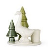 Dottir Nordic Design Dottir Winter Stories Goose Candlestick Dottir Nordic Design Dottir Winter Stories Goose Candlestick
