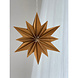LOVI Lovi Birchwood Star 36cm cinnamon 3D DIY package LOVI Lovi Birchwood Star 36cm cinnamon 3D DIY package