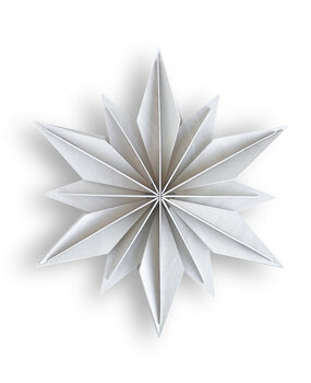 LOVI Lovi Decor Star 36cm Berkenhout wit 3D DIY pakket LOVI Lovi Decor Star 36cm Berkenhout wit 3D DIY pakket