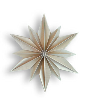 LOVI Lovi Birchwood Star 36cm nature 3D DIY package
