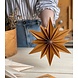LOVI Lovi Decor Star 24cm Berkenhout kaneel 3D DIY pakket LOVI Lovi Decor Star 24cm Berkenhout kaneel 3D DIY pakket