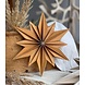 LOVI Lovi Decor Star 24cm Berkenhout kaneel 3D DIY pakket LOVI Lovi Decor Star 24cm Berkenhout kaneel 3D DIY pakket