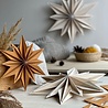 LOVI Lovi Decor Star 24cm Berkenhout wit 3D DIY pakket LOVI Lovi Decor Star 24cm Berkenhout wit 3D DIY pakket
