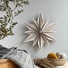 LOVI Lovi Decor Star 24cm Berkenhout wit 3D DIY pakket LOVI Lovi Decor Star 24cm Berkenhout wit 3D DIY pakket