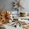 LOVI Lovi Decor Star 24cm Berkenhout naturel 3D DIY pakket LOVI Lovi Decor Star 24cm Berkenhout naturel 3D DIY pakket