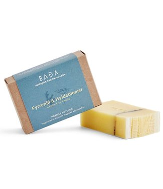 Bada Bada Organic Soap Pine Needle and Elderflower Organic Danish Handmade Soap