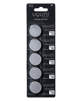 Uyuni Lighting Uyuni Lighting CR2450 Batteries 5 pieces for LED candles Uyuni Lighting Uyuni Lighting CR2450 Batteries 5 pieces for LED candles