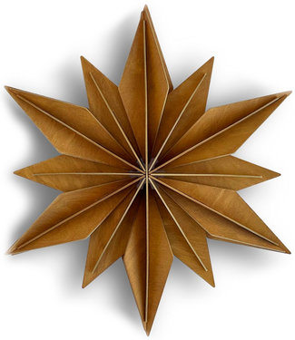 LOVI Lovi Birchwood Star 48cm cinnamon 3D DIY package