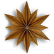 LOVI Lovi Decor Star 48cm Berkenhout kaneel 3D DIY pakket LOVI Lovi Decor Star 48cm Berkenhout kaneel 3D DIY pakket