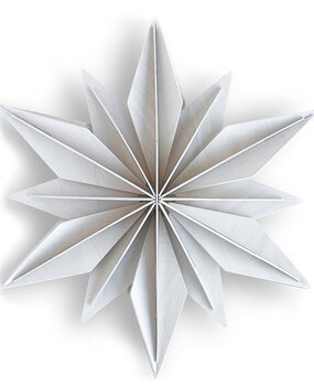 LOVI Lovi Birchwood Star 48cm white 3D DIY package