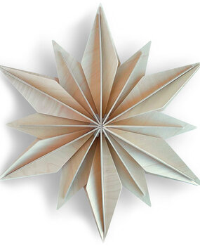 LOVI Lovi Birchwood Star 48cm nature 3D DIY package
