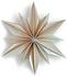 Lovi Decor Star 48cm Berkenhout naturel 3D DIY pakket Lovi Decor Star 48cm Berkenhout naturel 3D DIY pakket