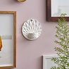 Dottir Nordic Design Dottir wall-mounted tealight holder Pipanella Wall Votive Scales white Dottir Nordic Design Dottir wall-mounted tealight holder Pipanella Wall Votive Scales white