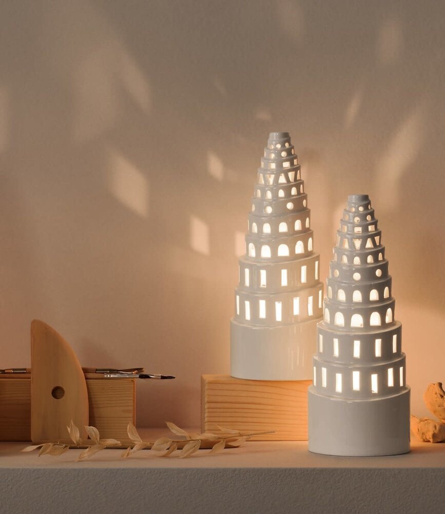 Kähler Design Kähler Design Urbania Lighthouse High tower H22.5cm Kähler Design Kähler Design Urbania Lighthouse High tower H22.5cm