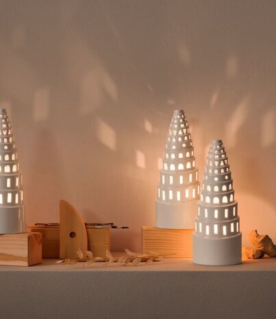 Kähler Design Kähler Design Urbania Lighthouse High tower H22.5cm Kähler Design Kähler Design Urbania Lighthouse High tower H22.5cm