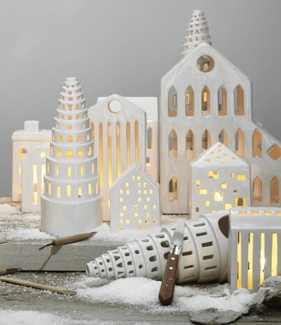 Kähler Design Kähler Design Urbania Lighthouse High tower H22.5cm Kähler Design Kähler Design Urbania Lighthouse High tower H22.5cm