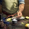 Rosendahl Rosendahl RÅ zout bakje met deksel 15cl zwart Rosendahl Rosendahl RÅ zout bakje met deksel 15cl zwart