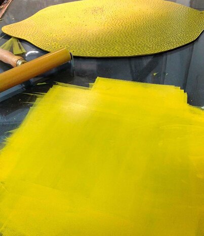 Monika Petersen Monika Petersen A4Lino Print Yellow Lemon A4 Monika Petersen Monika Petersen A4Lino Print Yellow Lemon A4