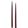 KunstIndustrien KunstIndustrien set v 2 Handgemaakt Ø2.2cm H35cm kaarsen Bordeaux KunstIndustrien KunstIndustrien set v 2 Handgemaakt Ø2.2cm H35cm kaarsen Bordeaux