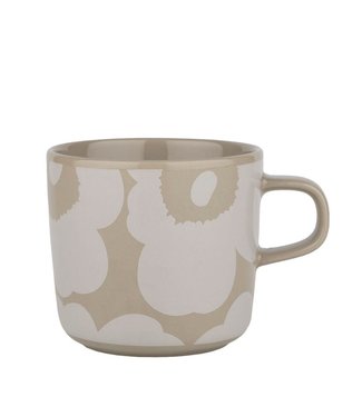 Marimekko Mariemekko Unikko beker 2dl terra wit