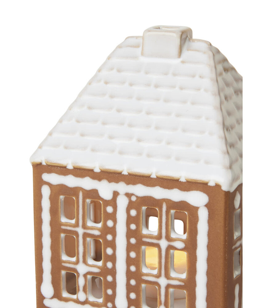 Kähler Design Kähler Design Urbania Gingerbread Light House H120mm Kähler Design Kähler Design Urbania Gingerbread Light House H120mm