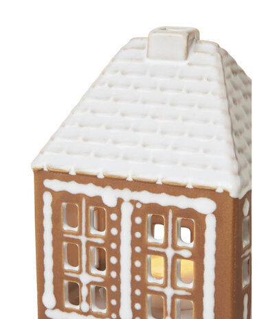 Kähler Design Kähler Design Urbania Gingerbread Light House H120mm Kähler Design Kähler Design Urbania Gingerbread Light House H120mm
