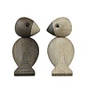 Kay Bojesen Denmark Kay Bojesen Lovebirds set van 2 eiken/gerookt eiken Kay Bojesen Denmark Kay Bojesen Lovebirds set van 2 eiken/gerookt eiken