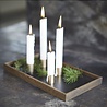 The Oak Men The Oak Men magnetic Candle Tray Dark Oak/Brass 32,5 x 18 x 2,5 cm The Oak Men The Oak Men magnetic Candle Tray Dark Oak/Brass 32,5 x 18 x 2,5 cm