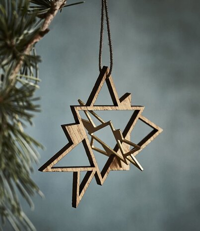 The Oak Men The Oak Men Twinkle mini eiken/messing The Oak Men The Oak Men Twinkle mini eiken/messing