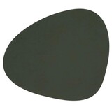 LIND DNA LIND DNA Placemat Curve L Nupo Gerecycled Leer Dark Green LIND DNA LIND DNA Placemat Curve L Nupo Gerecycled Leer Dark Green