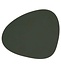 LIND DNA Table Mat Curve L Nupo Recycled Leather Dark Green LIND DNA Table Mat Curve L Nupo Recycled Leather Dark Green