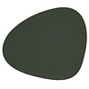LIND DNA LIND DNA Placemat Curve L Nupo Gerecycled Leer Dark Green LIND DNA LIND DNA Placemat Curve L Nupo Gerecycled Leer Dark Green