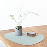 LIND DNA LIND DNA Placemat Curve L Nupo Gerecycled Leer Olive Green LIND DNA LIND DNA Placemat Curve L Nupo Gerecycled Leer Olive Green