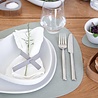 LIND DNA LIND DNA Table Mat Curve L Nupo Recycled Leather Olive Green LIND DNA LIND DNA Table Mat Curve L Nupo Recycled Leather Olive Green