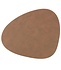 LIND DNA Placemat Curve L Nupo Gerecycled Leer Brown LIND DNA Placemat Curve L Nupo Gerecycled Leer Brown