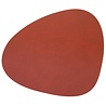 LIND DNA LIND DNA Table Mat Curve L Nupo Recycled Leather Sienna LIND DNA LIND DNA Table Mat Curve L Nupo Recycled Leather Sienna