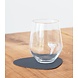LIND DNA LIND DNA Glas Onderzetter Curve Nupo Gerecycled Leer Dark Blue LIND DNA LIND DNA Glas Onderzetter Curve Nupo Gerecycled Leer Dark Blue