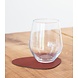 LIND DNA LIND DNA Glas Onderzetter Curve Nupo Gerecycled Leer Sienna LIND DNA LIND DNA Glas Onderzetter Curve Nupo Gerecycled Leer Sienna
