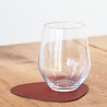 LIND DNA LIND DNA Glas Onderzetter Curve Nupo Gerecycled Leer Sienna LIND DNA LIND DNA Glas Onderzetter Curve Nupo Gerecycled Leer Sienna