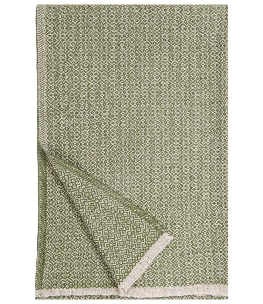 Lapuan Kankurit Lapuan Kankurit Koli Merino Wollen plaid 150x170 Beige Olijf Lapuan Kankurit Lapuan Kankurit Koli Merino Wollen plaid 150x170 Beige Olijf