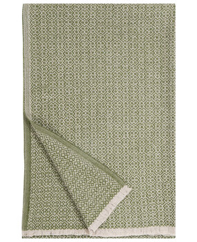 Lapuan Kankurit Lapuan Kankurit Koli Merino Wollen plaid 150x170 Beige Olijf