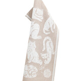 Lapuan Kankurit Lapuan Kankurit Kissanpäivät cats tea towel 46x70cm cinnamon Lapuan Kankurit Lapuan Kankurit Kissanpäivät cats tea towel 46x70cm cinnamon