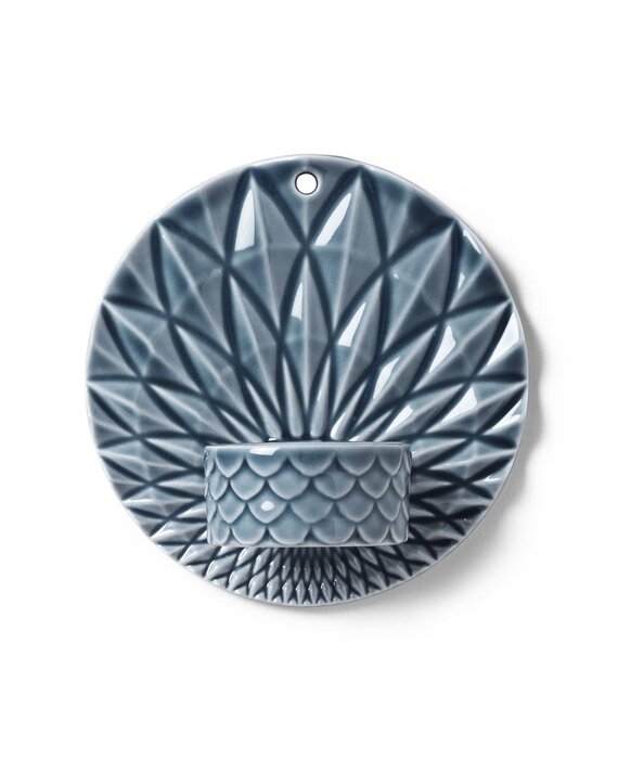 Dottir wand kandelaar Pipanella Wall Votive Scales midnight