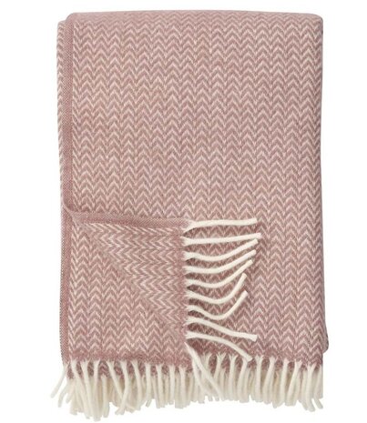 Klippan Klippan Chevron plaid 130x200 made of 100% eco Wool Nude Klippan Klippan Chevron plaid 130x200 made of 100% eco Wool Nude
