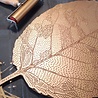 Monika Petersen Monika Petersen Lino Print Berkenblad Goud Wit 50x70 Monika Petersen Monika Petersen Lino Print Berkenblad Goud Wit 50x70