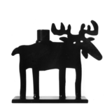 Bengt & Lotta Bengt & Lotta Eland kandelaar H20cm W22cm  ijzer zwart Bengt & Lotta Bengt & Lotta Eland kandelaar H20cm W22cm  ijzer zwart
