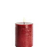 Uyuni Lighting Uyuni Lighting LED Wax stompkaars Ø7,8 x 10cm Rustiek Carmine red Uyuni Lighting Uyuni Lighting LED Wax stompkaars Ø7,8 x 10cm Rustiek Carmine red
