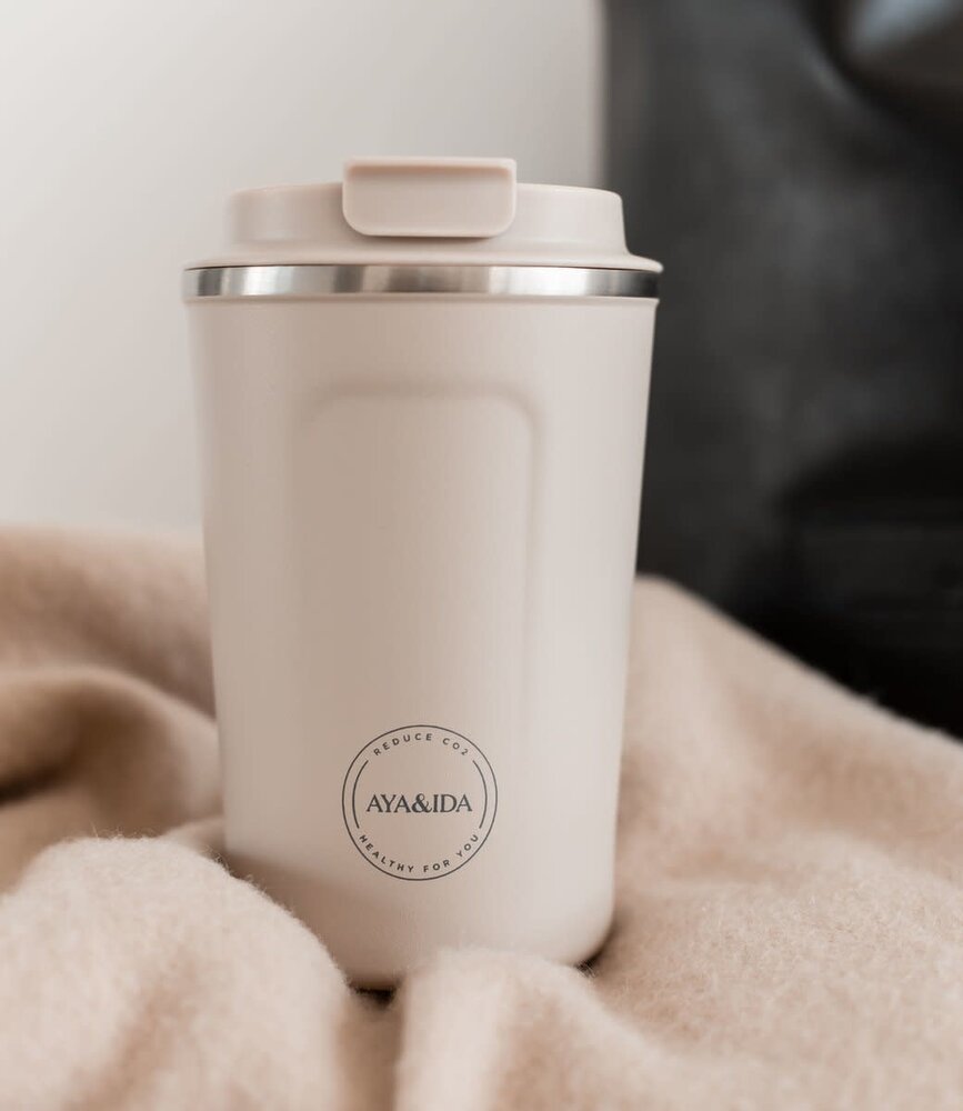 AYA & IDA AYA & IDA Cup2go 380 ml Beige
