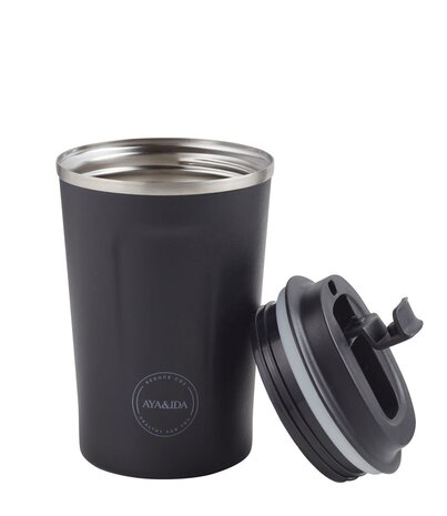 AYA & IDA AYA & IDA Cup2go 380 ml Matt black AYA & IDA AYA & IDA Cup2go 380 ml Matt black